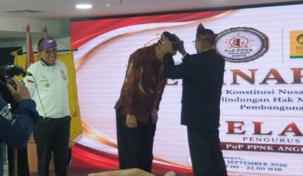 Alumni Lemhannas Angkatan XXXVII Dilantik, Langsung Luncurkan Teori Konstitusi Nusantara untuk Perlindungan Masyarakat Adat - Teropong Rakyat