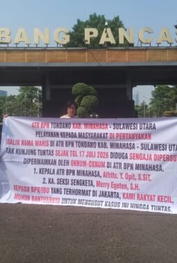 Lima Hari Kerja Seharusnya Tuntas Malah Mandek Berbulan-bulan Prosedur BPN Dilanggar, Ahli Waris Tateli Terpaksa Tempuh Jauh ke Jakarta