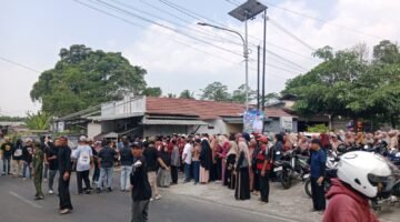 Pendaftaran Kades Cibuyur BPK. Yoyok Kusnodo DI Iringi Ribuan Antusias Dari Warga Cibuyur