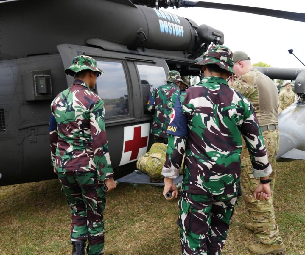 TNI Gelar Air Medevac Dalam Latihan Multinasional SGS 2026 - Teropong Rakyat