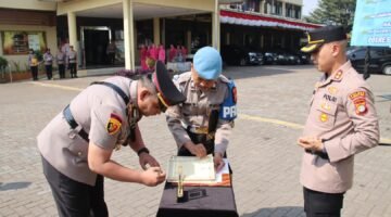 Kapolres Pelabuhan Tanjung Priok, Pimpin Sertijab Tiga Pejabat Utama, Tekankan Integritas dan Profesionalitas