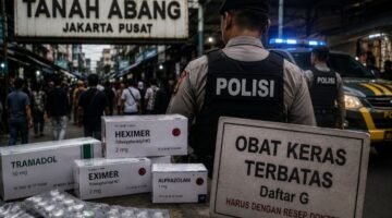 Dugaan Peredaran Obat Keras di Tanah Abang Kembali Mencuat, Sosok “Dedy” Disorot