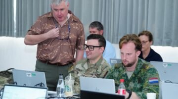 Staff TNI Dan Militer Negara Mitra Simulasikan Operasi Gabungan Dalam Super Garuda Shield 2026