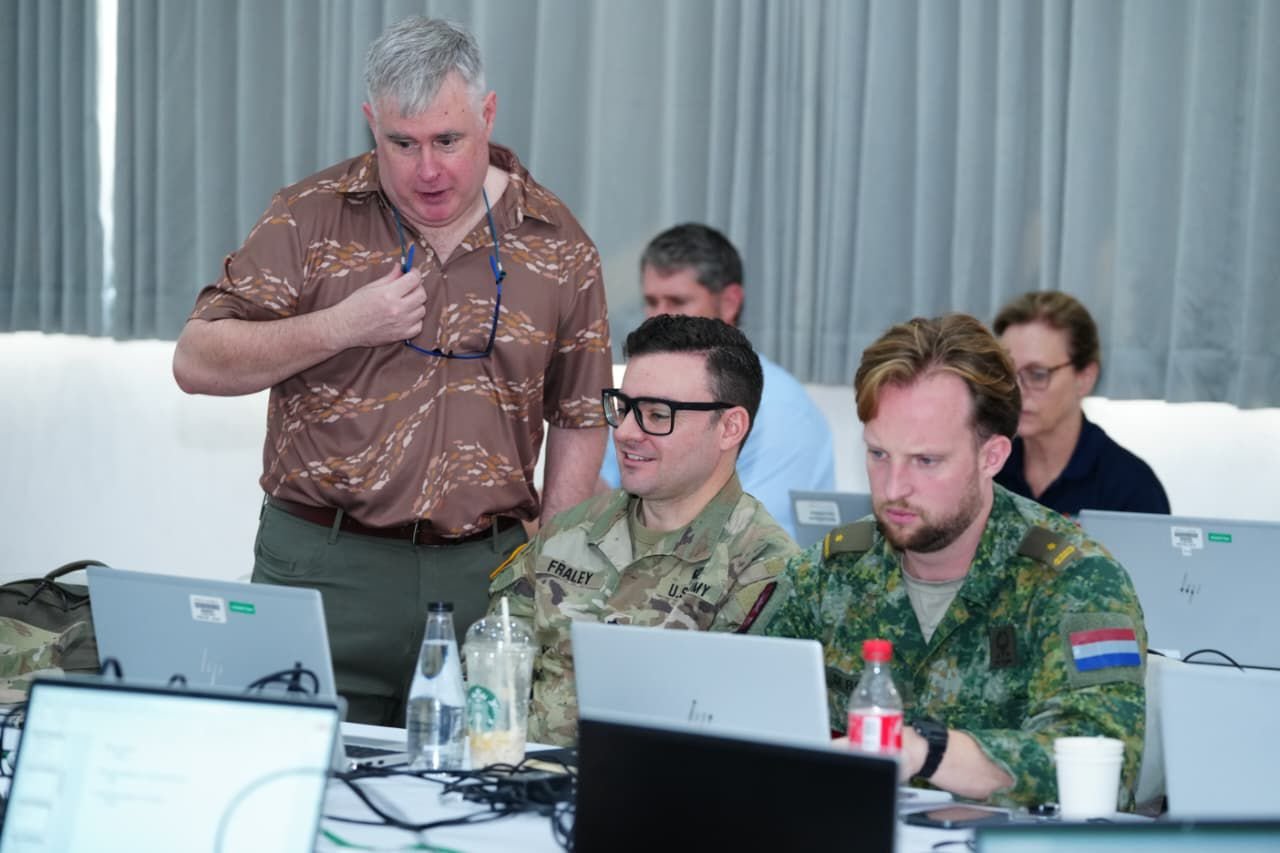 Staff TNI Dan Militer Negara Mitra Simulasikan Operasi Gabungan Dalam Super Garuda Shield 2026