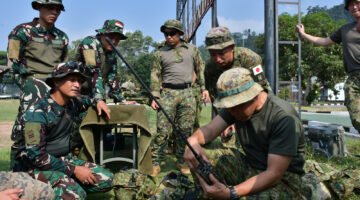 Super Garuda Shield 2026 Marfor Lampung Gelar Latihan IMTP Dan Scout Stalking