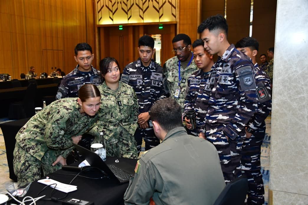 Pre-Sail Conference Sinkronkan Unsur Laut TNI dan US Navy Laksanakan Misi Navfor SGS