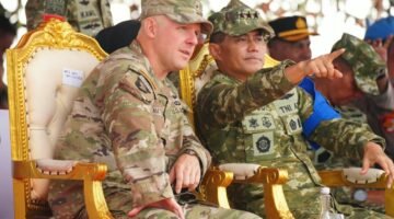 Aksi Airborne Lima Negara Warnai Latgabma SGS 2026