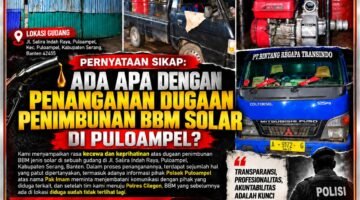Dugaan Penimbunan Solar di Puloampel Dipertanyakan, Oknum Polisi Disebut Jembatani Komunikasi