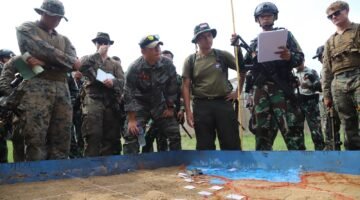 Latgabma SGS 2026 Marfor Lampung Gelar Latihan Materi Taktik Darat