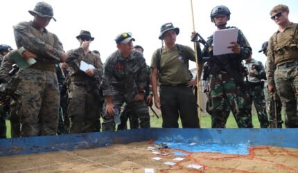 Latgabma SGS 2026 Marfor Lampung Gelar Latihan Materi Taktik Darat - Teropong Rakyat