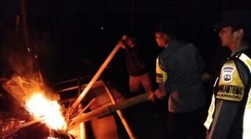 Polres Malang Musnahkan Arena Diduga Sabung Ayam di Pagelaran