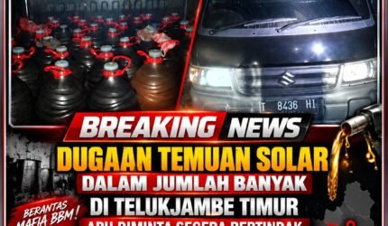Dugaan Temuan Solar dalam Jumlah Banyak di Telukjambe Timur, APH Diminta Segera Lakukan Pemeriksaan - Teropong Rakyat