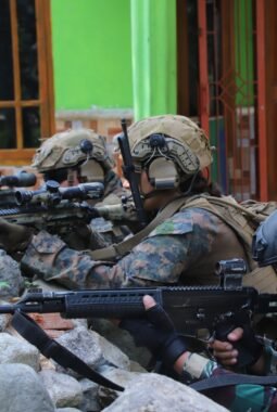 Marine Force Lampung Uji Kemampuan Tempur Jarak Dekat Serta Serangan Malam Di SGS 2026