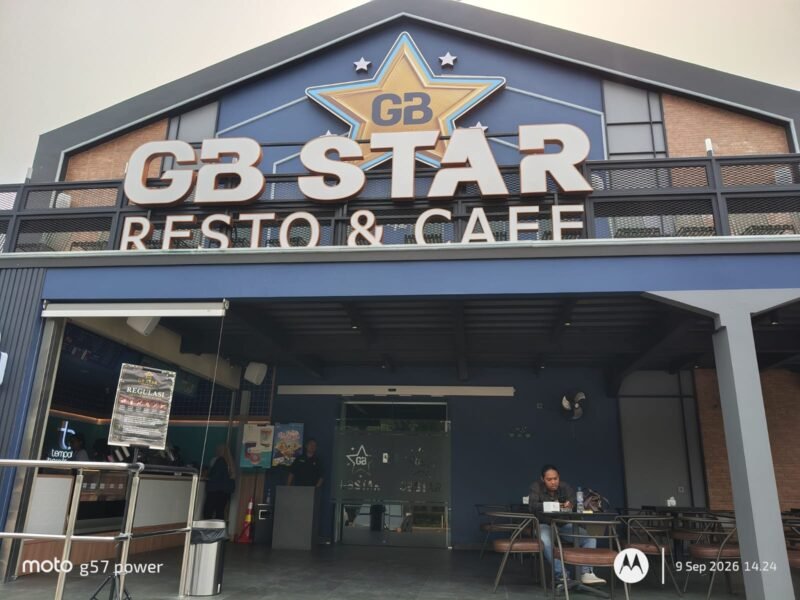 GB Star Resto & Cafe The Flavor Bliss Suvarna Sutera, Kavling Lot A2, Suka Harja, Kec. Sindang Jaya, Kabupaten Tangerang.