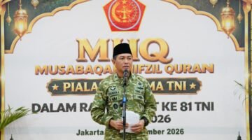 Kapusbintal TNI Buka MHQ Piala Panglima TNI
