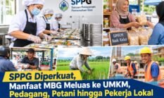 SPPG Diperkuat, Manfaat MBG Meluas ke UMKM, Pedagang, Petani hingga Pekerja Lokal
