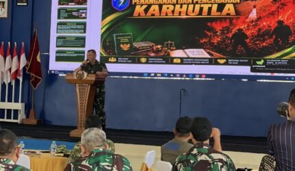 TNI Intensifkan Penyuluhan Pencegahan Karhutla di 11 Kecamatan Kabupaten Melawi, Kalbar - Teropong Rakyat