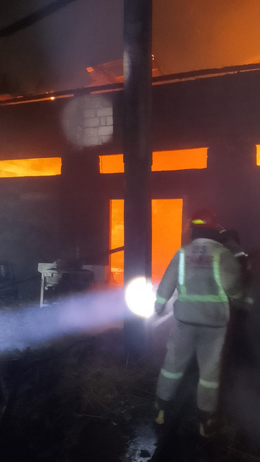 Oven Korslet, Home Industri Tusuk Sate di Turen Terbakar