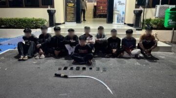 Patroli Gabungan Brimob Amankan 18 Pemuda Diduga Hendak Tawuran di Jakarta Timur