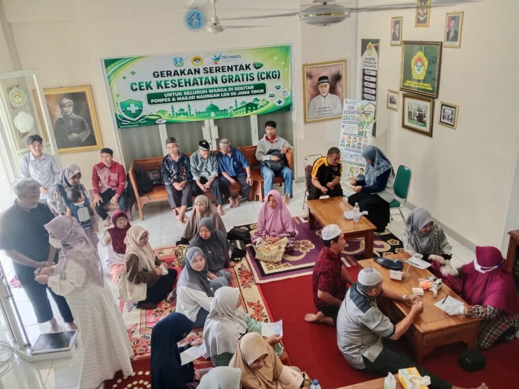 Portal Berita Indonesia dan Dunia Terkini Hari Ini, Update Harian Terbaru, Terlengkap, Tajam, Aktual dan Berimbang. LDII Dan Dinkes Kota Pasuruan Kolaborasi Lakukan Cek Kesehatan Gratis - Teropong Rakyat