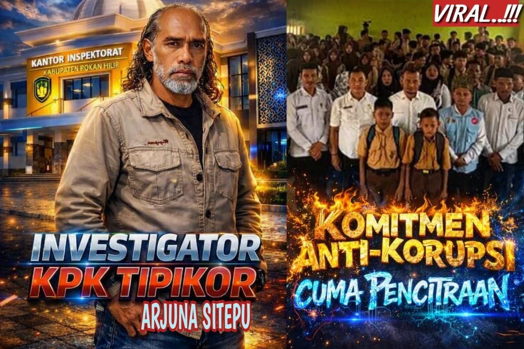 “Jangan Ajari Anak Integritas, Kalau LHP Rp631 Juta Masih Tidur di Meja” Arjuna Sitepu Bongkar Dualisme Kepala Inspektorat Rokan Hilir: Di Kelas Bicara Anti-Korupsi, di Kantor Biarkan Kerugian Negara Mengendap Tiga Tahun