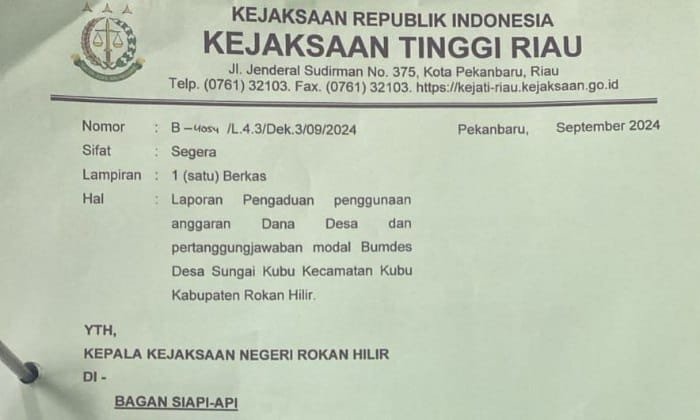 "Jangan Ajari Anak Integritas, Kalau LHP Rp631 Juta Masih Tidur di Meja” Arjuna Sitepu Bongkar Dualisme Kepala Inspektorat Rokan Hilir: Di Kelas Bicara Anti-Korupsi, di Kantor Biarkan Kerugian Negara Mengendap Tiga Tahun - Teropong Rakyat