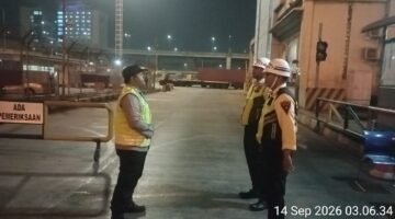 Situasi Kamtibmas di Kawasan JICT Terkendali, Aktivitas Kapal Container Berjalan Aman dan Lancar