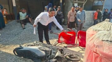 Kabel Diduga Korslet, Gudang Material di Singosari Terbakar