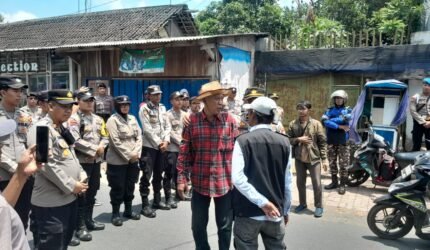 Aksi Aliansi Malang Berlanjut ke Sumberpucung, Polisi Turunkan 95 Personel - Teropong Rakyat