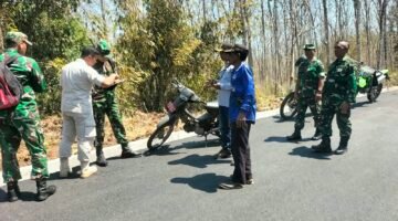 Survei Lahan Rencana Pembangunan Yon TP Dilakukan di Srigonco Bantur