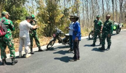 Survei Lahan Rencana Pembangunan Yon TP Dilakukan di Srigonco Bantur - Teropong Rakyat