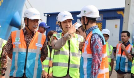 Kapolres Priok Hadiri, Peresmian Launching Onshore Power Supply, Dorong Pelabuhan Hijau dan Berkelanjutan - Teropong Rakyat
