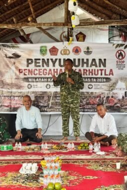 TNI Perkuat Sinergitas Lintas Sektor dalam Pencegahan Karhutla di Sambas