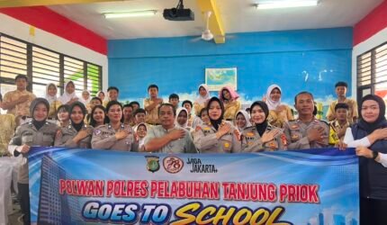 Lewat Police Goes to School, Polres Pelabuhan Priok Tangkap Predator Seksual yang Incar Anak Sekolah - Teropong Rakyat