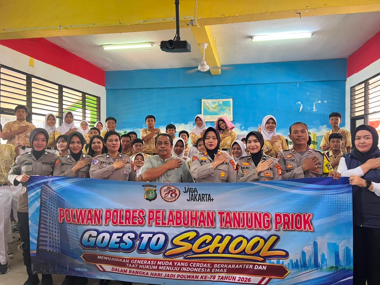 Lewat Police Goes to School, Polres Pelabuhan Priok Tangkap Predator Seksual yang Incar Anak Sekolah
