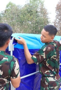 Respons Cepat Diperkuat, Lanud Sjamsudin Noor Siagakan Tangki Portable Untuk Penanganan di Titik Rawan Karhutla