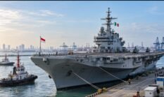 ITS Giuseppe Garibaldi Tiba di Tanjung Priok, Indonesia Perkuat Pertahanan Maritim