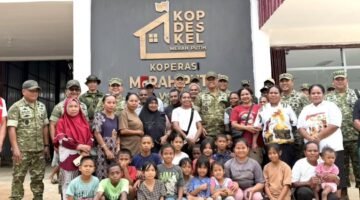 Wapang TNI Tinjau Yonif TP 859/RBK dan KDKMP di Papua