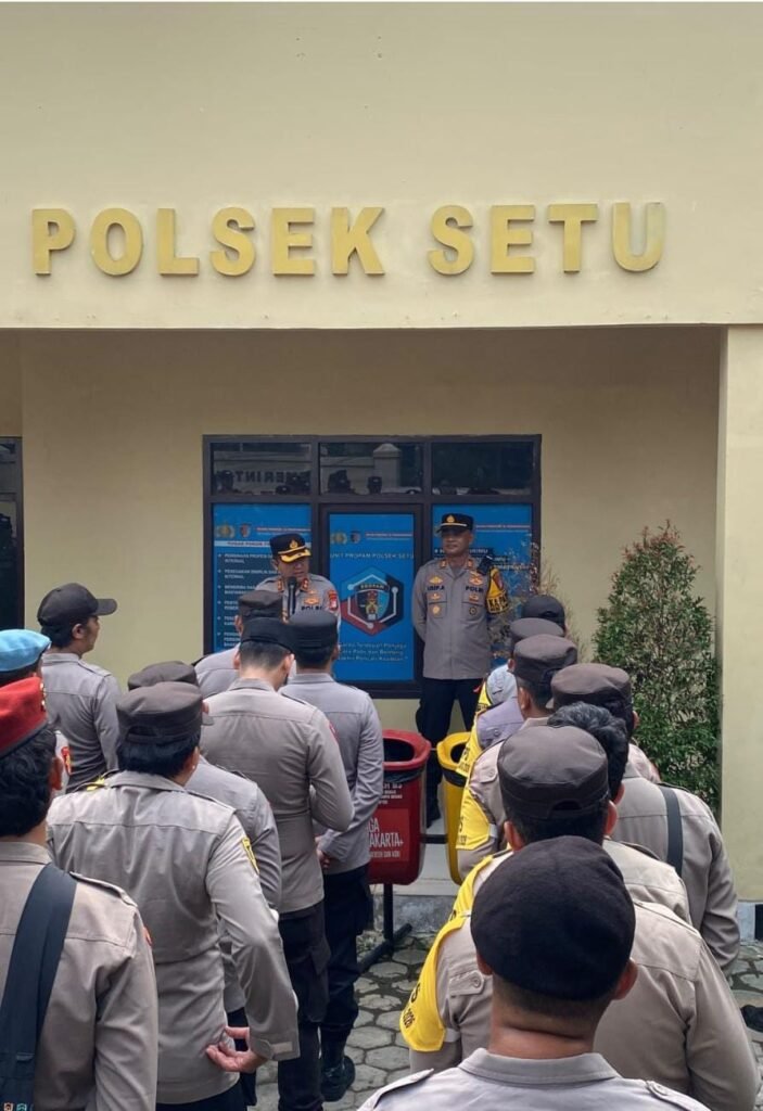 Pam TPS Pilkades Setu, Wadir Binmas: Kenali Situasi dan Jangan Keluar dari Fungsi Pengamanan - Teropong Rakyat