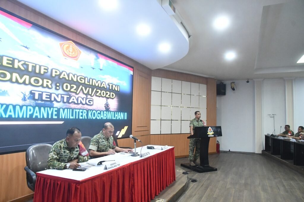 Pangkogabwilhan II Jadi Narasumber Latihan Posko OMP Dikreg LVI Sesko TNI TA 2026 - Teropong Rakyat