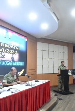 Pangkogabwilhan II Jadi Narasumber Latihan Posko OMP Dikreg LVI Sesko TNI TA 2026
