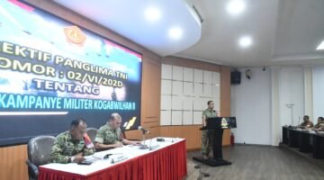 Pangkogabwilhan II Jadi Narasumber Latihan Posko OMP Dikreg LVI Sesko TNI TA 2026