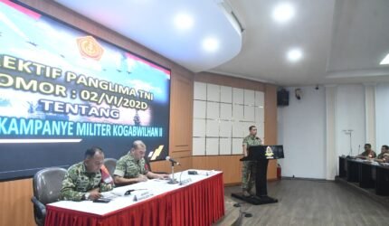 Pangkogabwilhan II Jadi Narasumber Latihan Posko OMP Dikreg LVI Sesko TNI TA 2026 - Teropong Rakyat