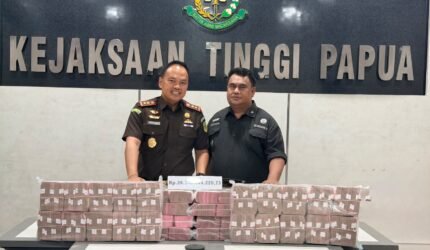 Putusan Mahkamah Agung Dieksekusi: Rp31,3 Miliar Korupsi Mimika Kembali ke KAS Negara - Teropong Rakyat