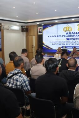 Kapolres Pelabuhan Tanjung Priok Bekali Personel dengan Filosofi Hukum dan Strategi Penegakan Hukum