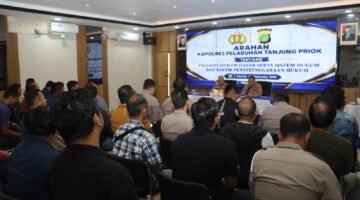 Kapolres Pelabuhan Tanjung Priok Bekali Personel dengan Filosofi Hukum dan Strategi Penegakan Hukum