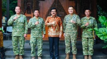 Merawat Silaturahmi, Kas Kohanudnas Silaturahmi Dengan Mantan Panglima TNI