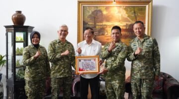 Kapuskes TNI Anjangsana ke Sesepuh TNI, Perkuat Nilai Sapta Marga dan Sumpah Prajurit