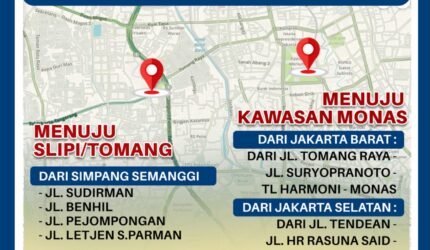 Polda Metro Jaya Siapkan Rekayasa Lalu Lintas Situasional, Warga Diimbau Rencanakan Perjalanan - Teropong Rakyat