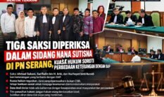 Tiga Saksi Diperiksa dalam Sidang Nana Sutisna di PN Serang, Kuasa Hukum Soroti Perbedaan Keterangan dengan BAP